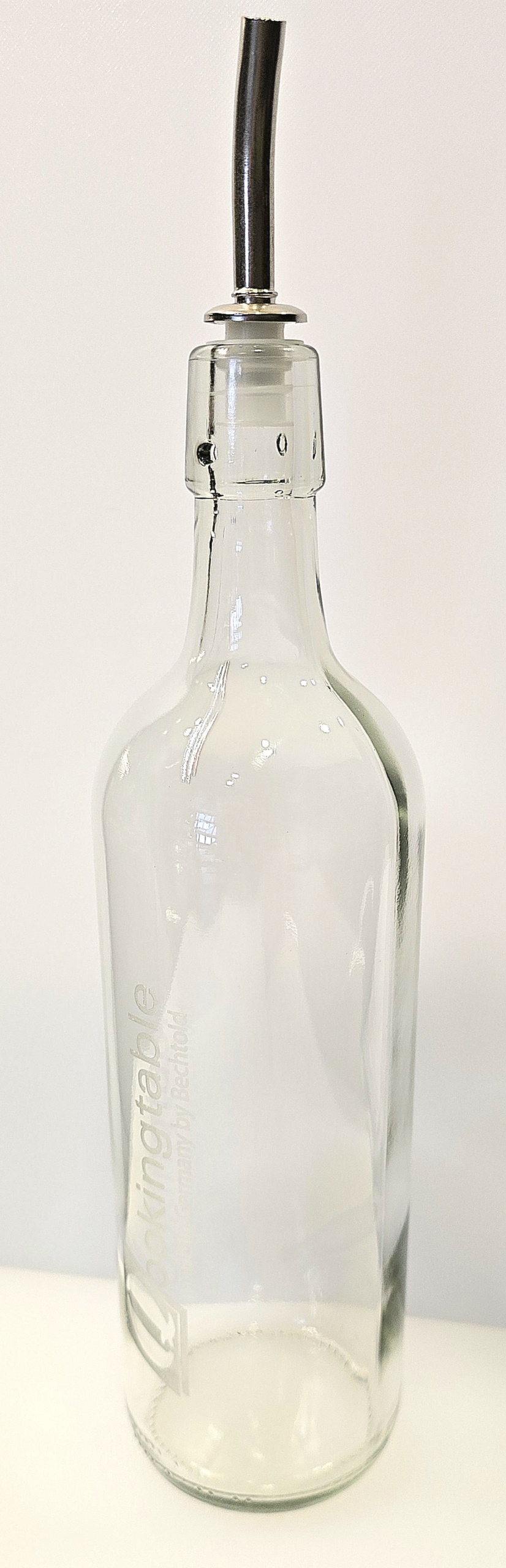 Homemade water bottle with mouthpiece