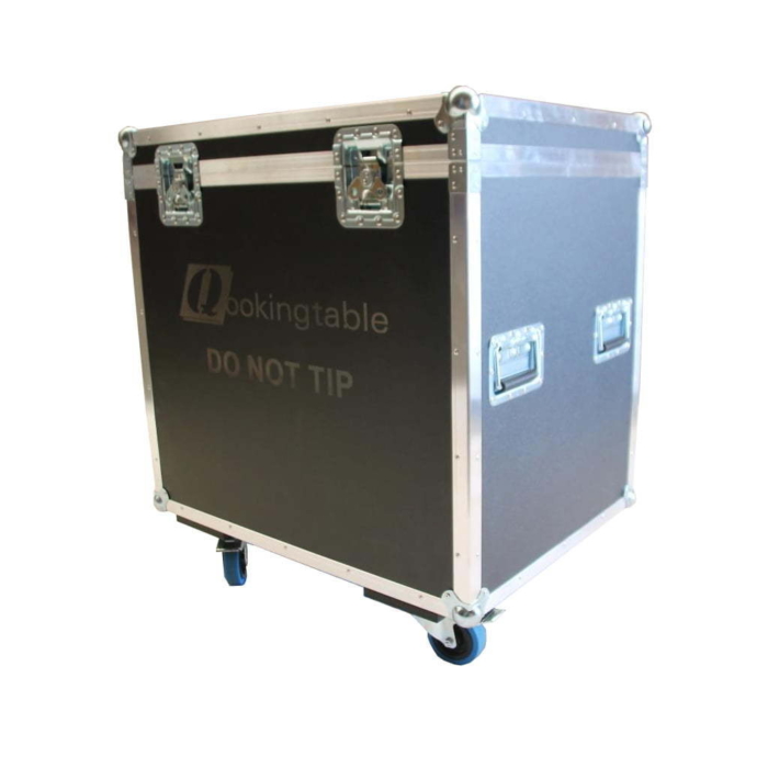 Qookingtable flightcase double